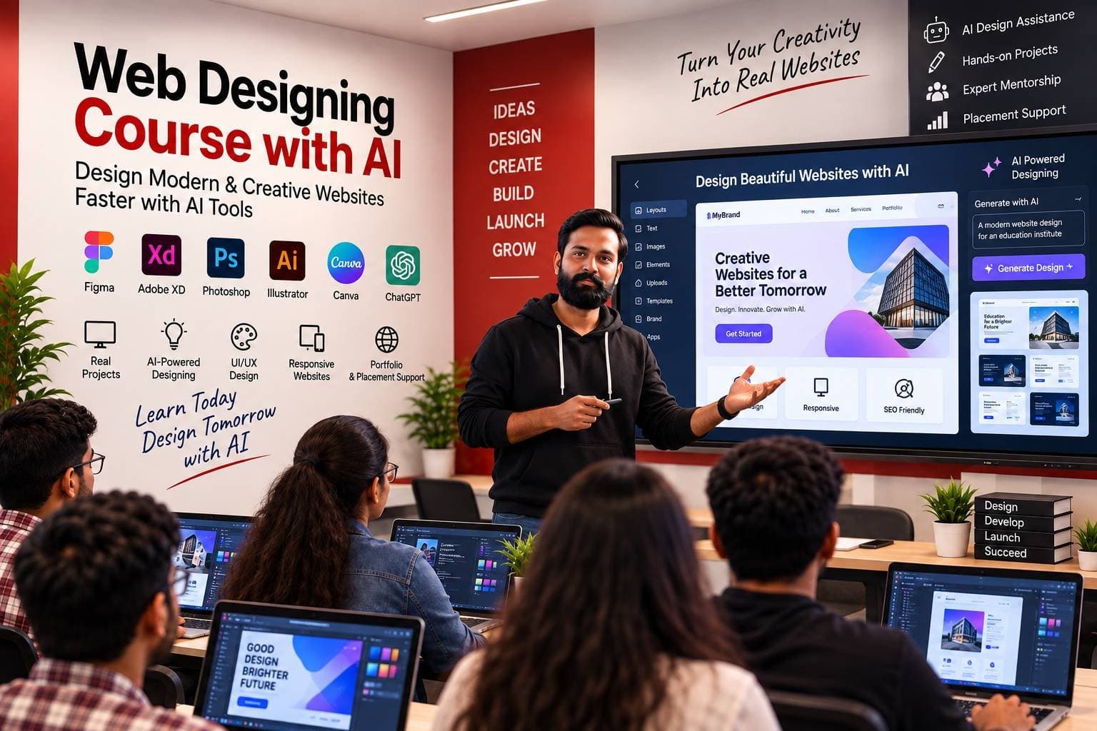 Web Designing Course with AI