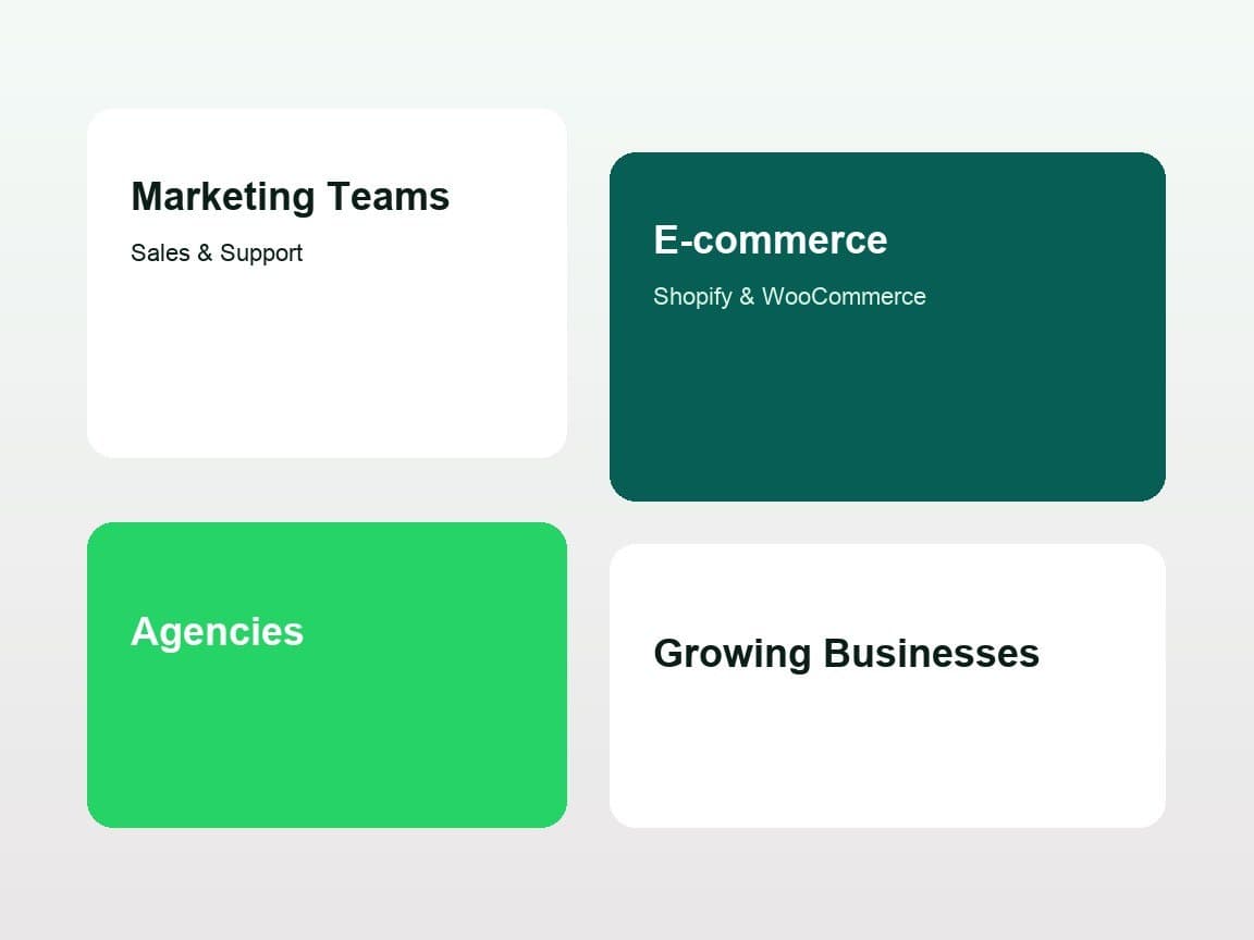 Businesses and teams that use Ai Geko for WhatsApp marketing and automation